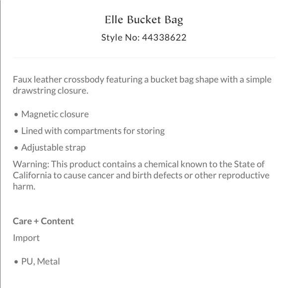 Free People Elle Bucket Bag - Taupe - Picture 3 of 3